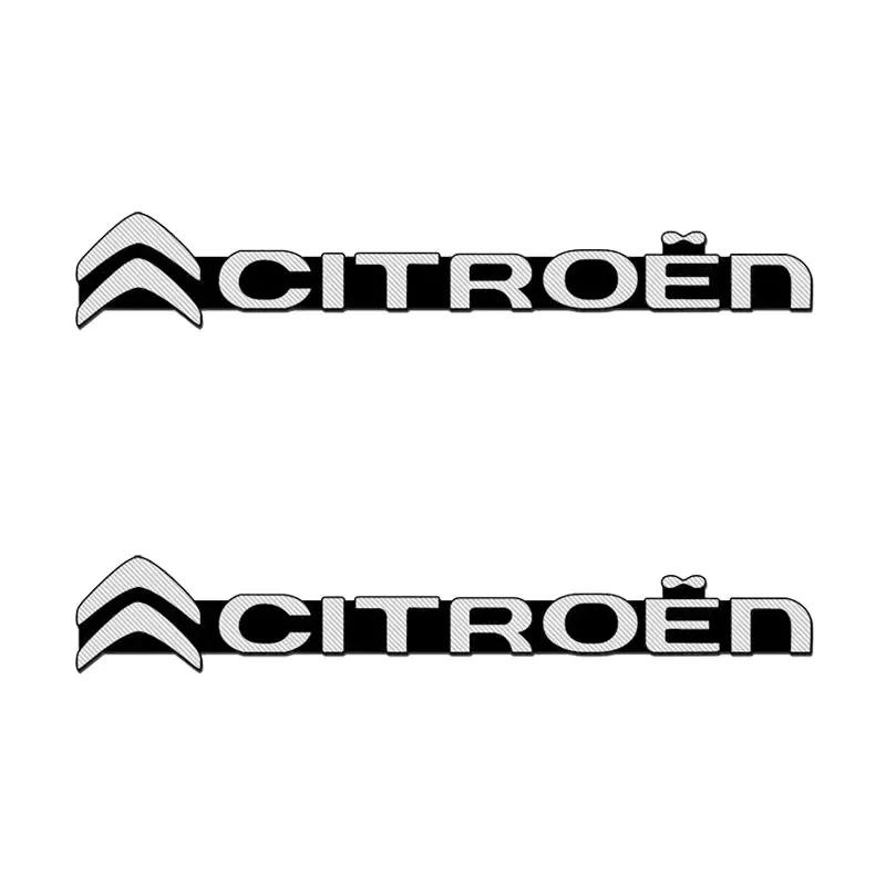 2/4Pcs 3D Aluminum Car Audio Speaker Decorate Badge Sticker For Citroen C1 C2 C3 C4 C5 X7 Berlingo Xsara C8 C4L DS3 DS4 DS5LS