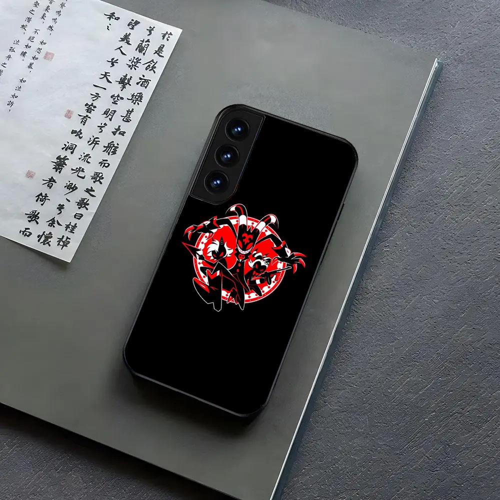 Чехол для телефона H-Helluva B-Boss Для Samsung S24, S25 22,30,,Note20,Ultra,Lite,Ultra,5G,Plus,FE Черный Чехол