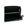 Givenchy Cute Deer Print Long Zipper Leather Clutch Coin Purse Wallet Women Clutch Black White BC06340493-001