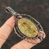 Tree Of Life Fruit Jasper Pendant Copper Wire Wrapped Gemstone Pendant Copper Jewelry For Gift Handmade Stylish Pendant Tree Of Life Jewelry