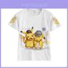 Pokemon Detective Pikachu Tshirt 3d Print Short Sleeve Cosplay Costume Tee Tops