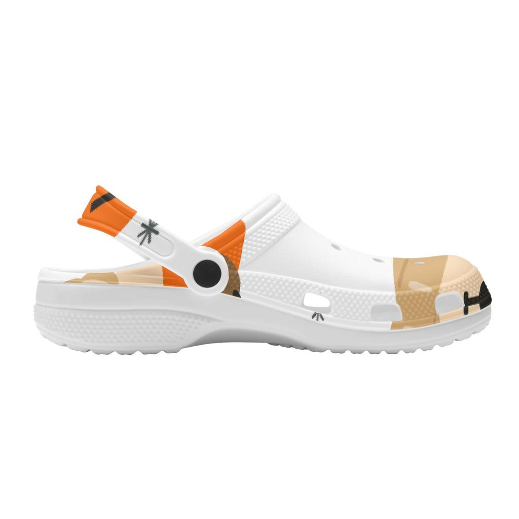 Women Men Pattern Printed EVA Clogs Easy Clean Soft Sole Slip On Garden Shoes Beach Pool Bathroom Home Daily Shoes Easy Clean Wear