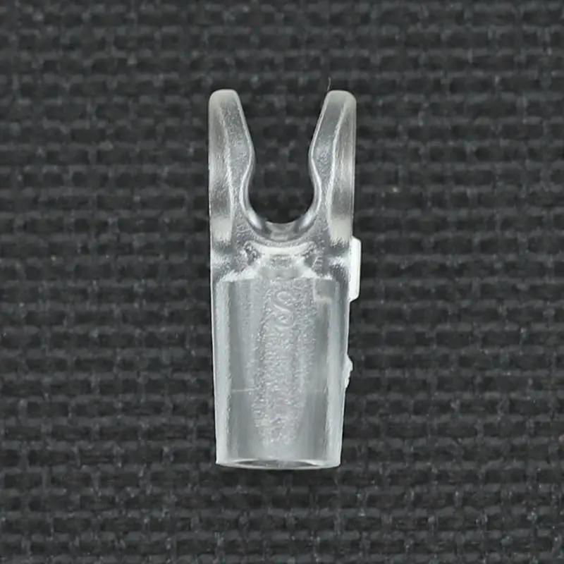 50pcs High Quality Plastic Arrow Pin Nocks Size S/L For ID4.2mm ID6.2mm ID3.2mm DIY Arrow Archery Accessory 5