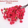 1pc   Artificial Peach Blossom Livingroom Ornaments Fake Tree Landscaping Decoration 65cm Bendable Fake Flower Festival Decoration