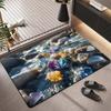 3D Expansion Wind Three-dimensional Diatom Mud Bathroom Floor Mat Absorbent Toilet Door Mat Home Non-slip Foot Mat