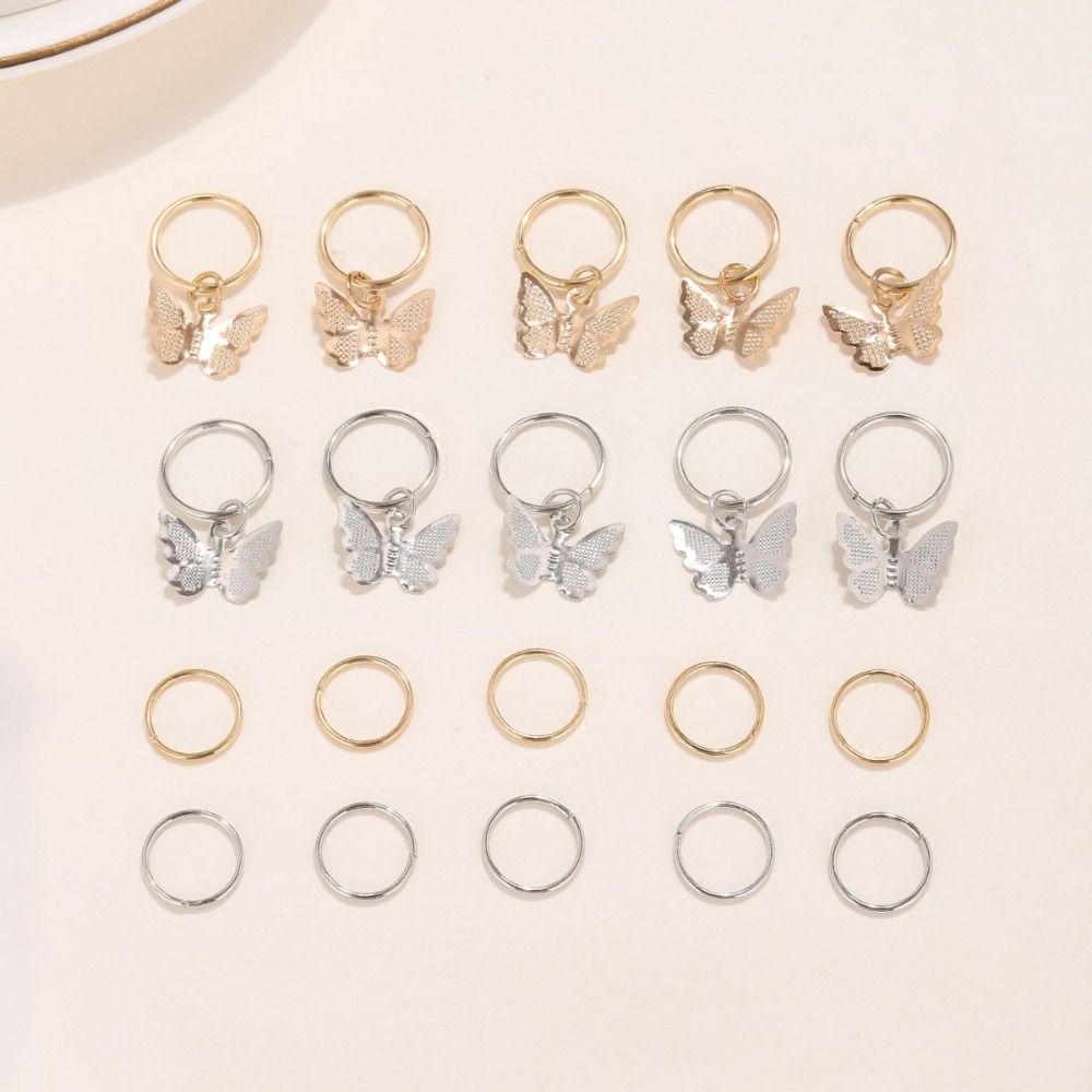 Alloy Pendant Hair Loop Dirty Braid Hair Clip Hair Braiding Metal Cuffs Decoration