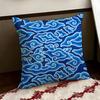 Flying Auspicious Cloud Pattern Cushion Cover Reversible Soft Durable Pillow Cover Home  Car MultiScene Use for Daily Comfort