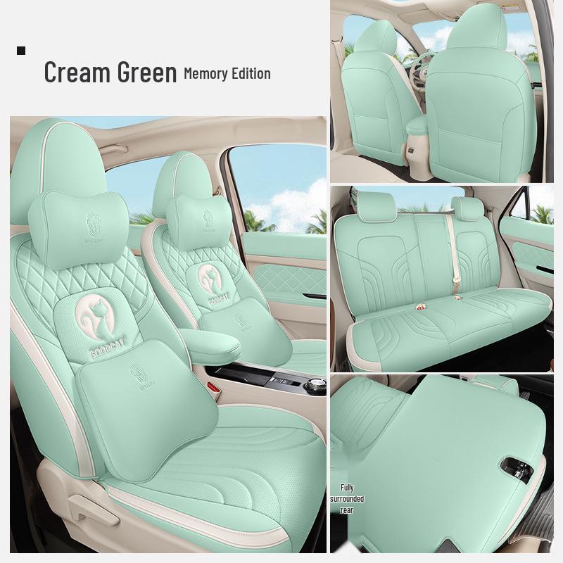 ZFL Sports Leather Seat Cushion Cover for Great Wall ORA Good Cat – All-Season Comfort