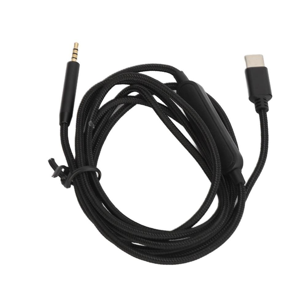 Без потерь и шума Звуковой кабель 2,5 мм на USB C для наушников QC25 QC35 QC45 NC700 OE2 AE2