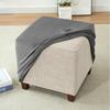 Elastic Ottoman Cover Square Furniture Protector Durable Pouf Stool Cover