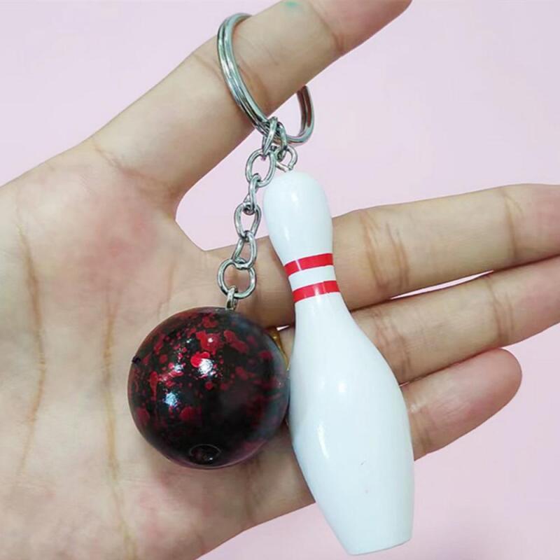 Miniature Sports Keychain Bowling Supplies Bowling Pin KK0143