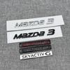 Mazda 3 Black Rear Tailgate "Black Warrior" SKYACTIV Trunk Sticker