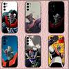 Чехол для телефона M-Mazinger Z Robots для Samsung S25, S24, S21, S22, S23, S30, Ultra, S20, Plus, Fe, Lite, Note, 10, 9, 5G Черный