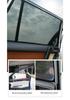 Магнитная сетчатая шторка на окно автомобиля Toyota Prado Land Cruiser для теплоизоляции.