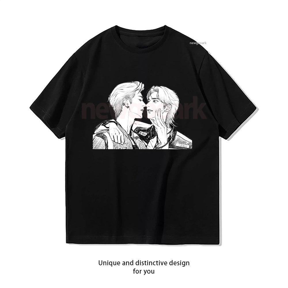Pit Babe Woman Tshirt Thailands Gay Love Drama Shirt Racing Competition Drama Graphic T Shirts Casual Cotton Shortsleev Couple