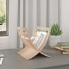 VidaXL Wooden Magazine Rack