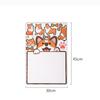 Cute Cartoon Dog Shaped Refrigerator Magnet Message Board Erasable Dog Whiteboard Magnet Personalized Creative Blackboard