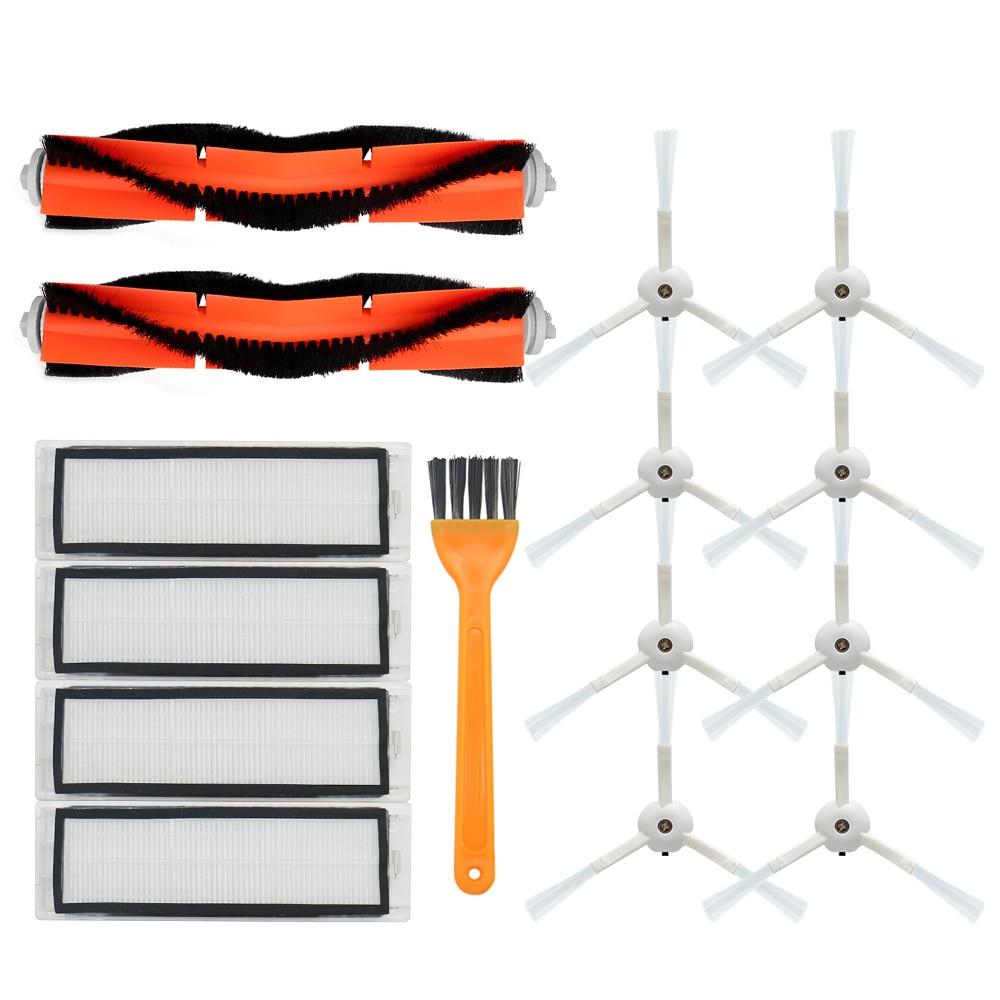HEPA-фильтр, боковая щетка, основная щетка для робота-пылесоса Xiaomi MI 2 Roborock S50 S51 T4 P5 T6 T7 T7 PRO, запчасти для пылесоса