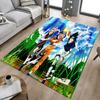 1pc Naruto Path Hokage Carpet for Playroom Bedroom Living Room Sofa Home Decor,kids Game Area Rug Non-slip Floor Mat Y723114