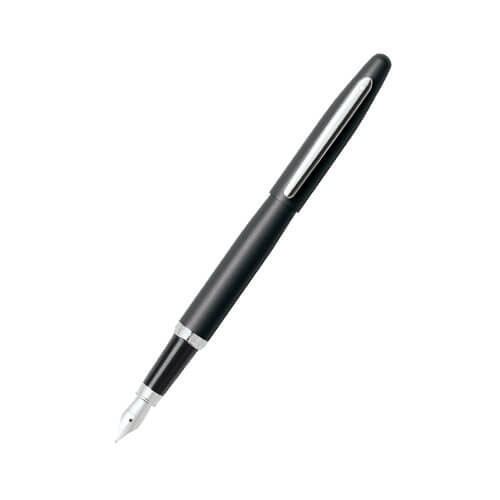 Ручка Sheaffer VFM Матовый черный/Хром (Перьевая ручка с пером M)