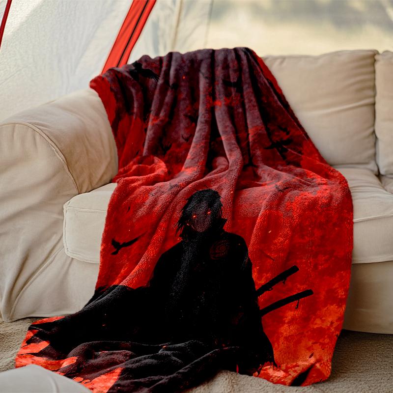 1pc naruto Blanket, Super Cozy Printed Home Blanket, All-Season Warmth