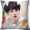 Официальная подушка-подушка BTS с Чонгуком и участниками BTS - Мягкая ткань, можно стирать в машине