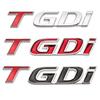 3D металлический логотип TGDI T GDI наклейка на боковое крыло автомобиля, задний багажник, эмблема для Hyundai