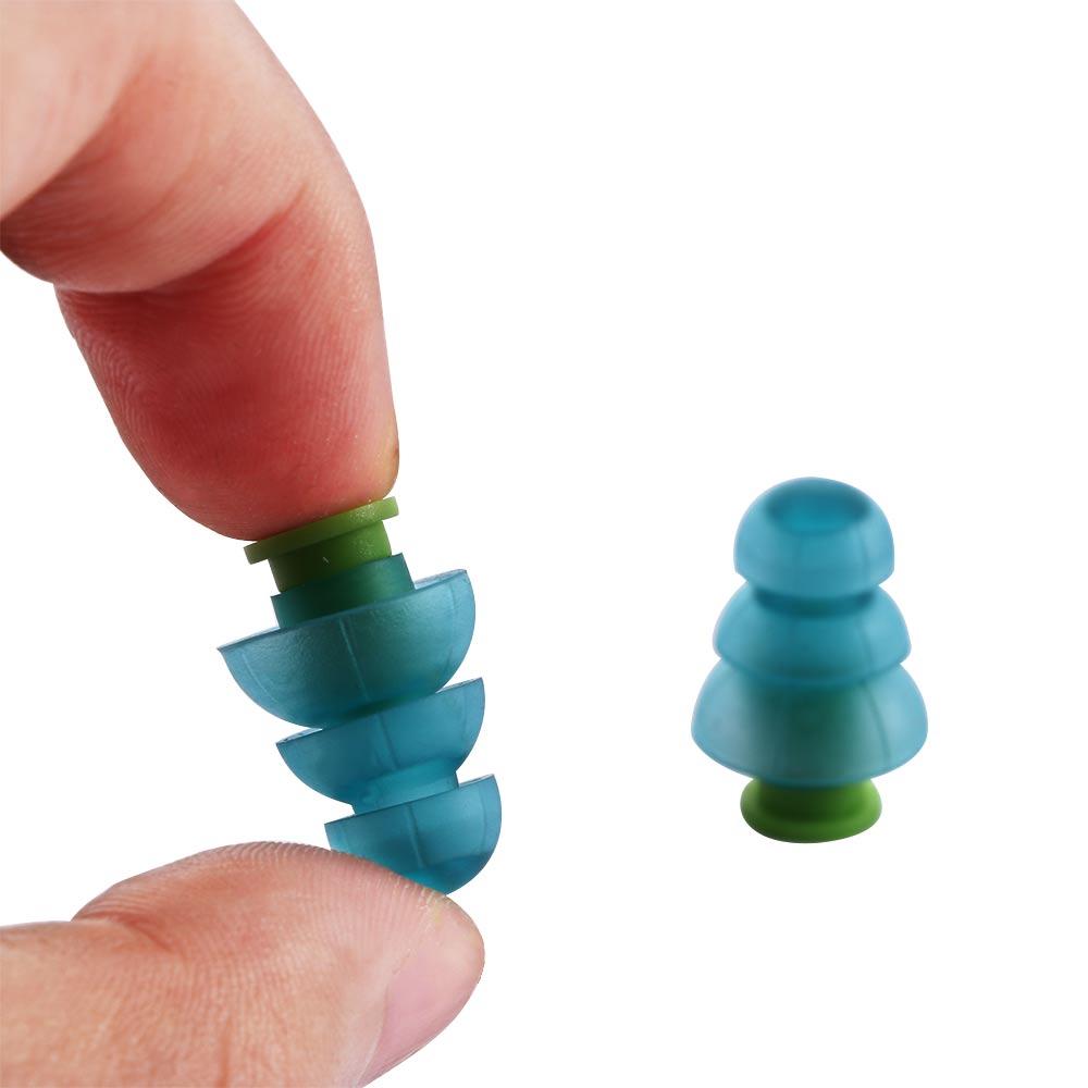 Motorcycles Reusable Noise Reduction Ear Plugs Noise Cancelling Silicone Hearing Protection