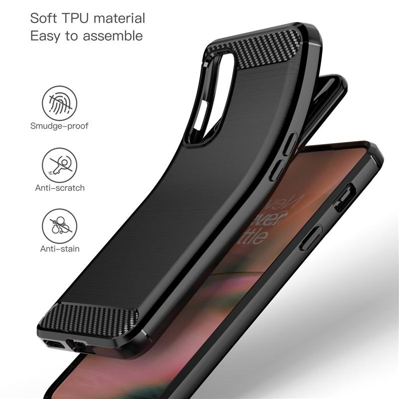 Чехол для OnePlus Nord 2 5G OnePlus Nord 2 CE N200 N100 N10 5G, противоударный чехол из ТПУ из углеродного волокна для телефона OnePlus Nord 2 5G