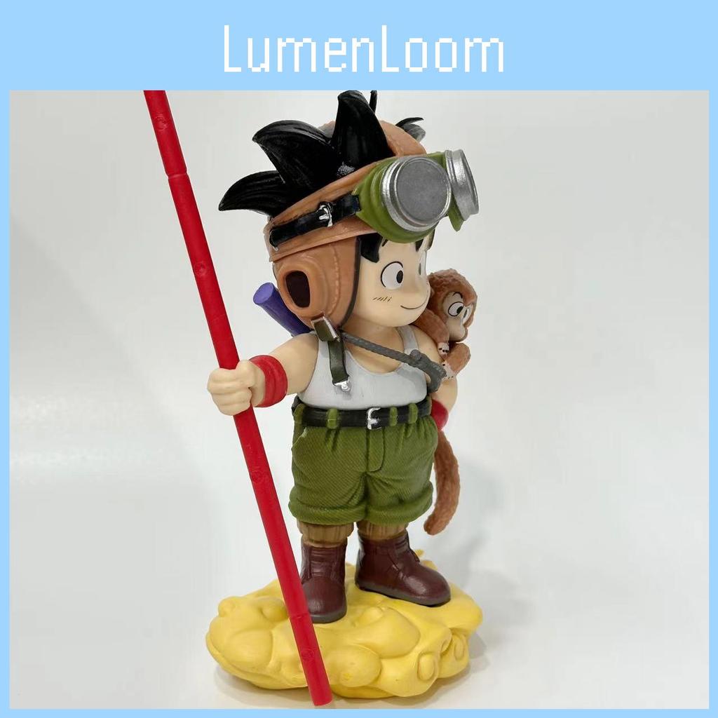 Статуэтка Гоку-пилота из Dragon Ball из ПВХ, декор для интерьера автомобиля для поклонников манги и аниме