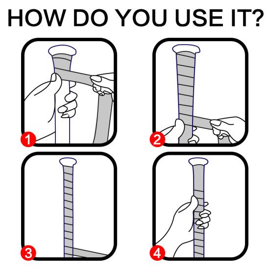 2 шт. лента для захвата бейсбольной биты 1,75 мм противоскользящая спортивная лента для рукоятки ракеток для гольфа, тенниса, софтбола, хоккея, бейсбольной биты
