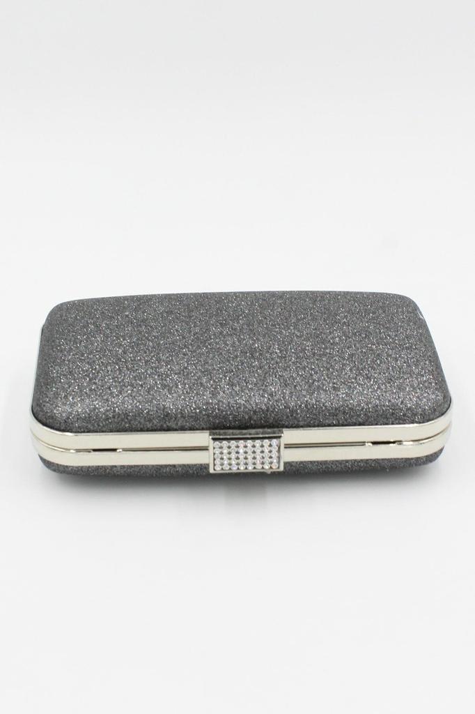 Women's Stylish and Useful Evening Dress Bag Platinum Sand Glitter Evening Dress Bag