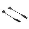 2PCS Plug and Play XLR3 to RJ45 Female  Cable for LED Strip Recording Studio Recording Studio