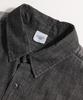 STENDS [M~4Xl] Fade Wash Denim Short Sleeve Shirt_Black