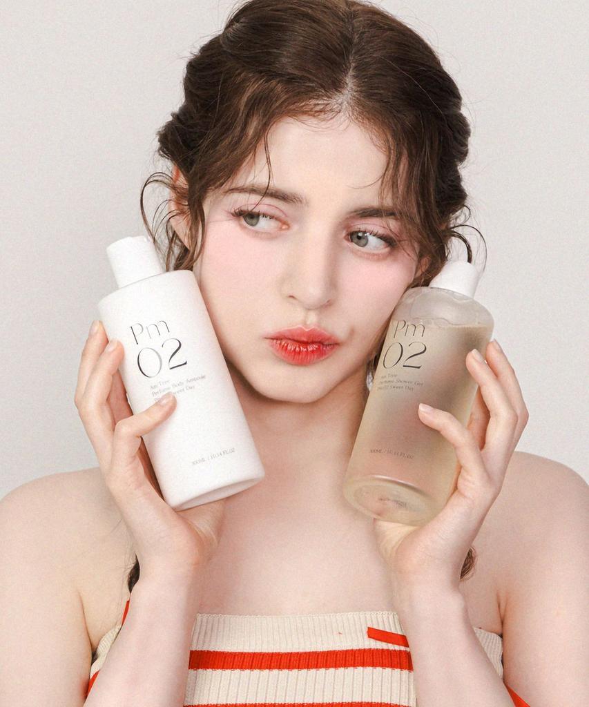 AM Парфюм для тела Tree Perfume Ампула для тела PM02 Сладкий день Фруктовый аромат Лосьон для тела 300 мл