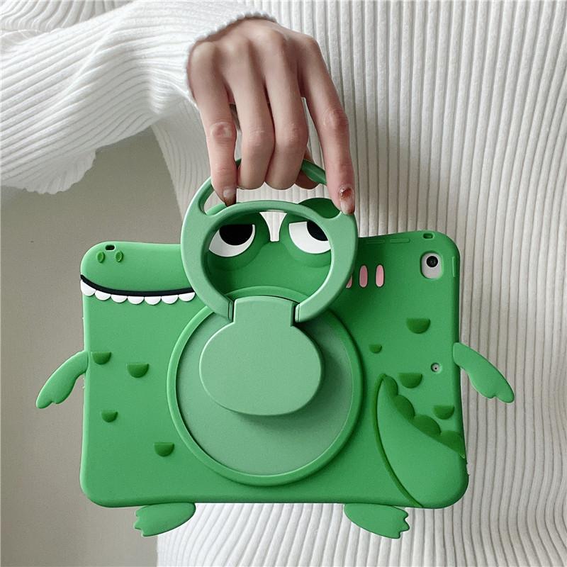 Для iPad 7, 8, 9, 10,2, 10, 10-го поколения, чехол с поворотной подставкой на 360 градусов для iPad Air 2, 3, 4, 5, 10,9, 2022, Mini 6 Pro, 9,7, 11, милые детские чехлы с героями мультфильмов