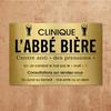 Professional Metal Plate Clinique l'Abbé Bière