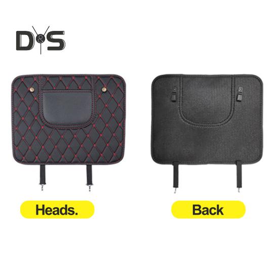 Коврик для автомобильного сиденья, защита спинки автомобильного сиденья с карманами-органайзерами, водонепроницаемая задняя крышка автомобильного сиденья, защита для салона автомобиля, аксессуары