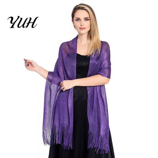 Formal Shoulder Cover for Dinner Women's Tassel Shawls And Wraps Evening Dress, Glittering Up with Buckle, Decorative Wrap Backless Dress Soft Elegant