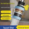 Universal Faucet Nozzle Filter: Anti-Splash Kitchen Water Purifier and Tap Shower Extension