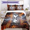 Tottenham Hotspur Pattern Printed 3PCS Bedding Set Soft Skin-Friendly Washable Duvet Cover & Pillowcases Set All Season Bedroom