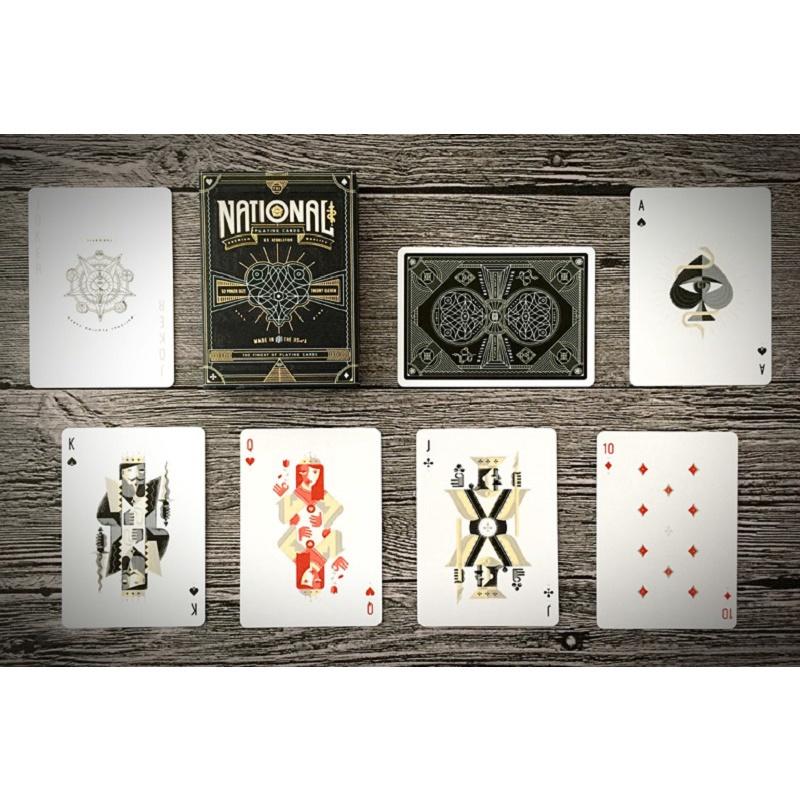 Theory11 Black National Playing Cards Bicycle Deck Card Games Magic Tricks