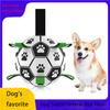 Dog Toy Ball Pet Ball Dog Training Soccer Ball Pet Toy Soccer Ball High Bounce Recyclable Inflatable Toy Easy Storage