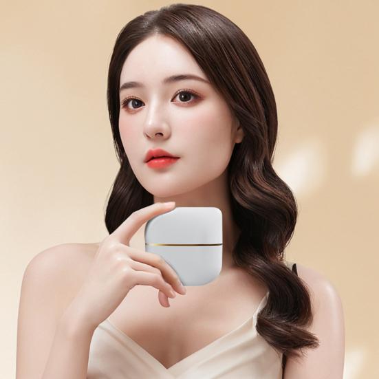 Yousheng Мини-выпрямитель для волос Щетка 3 Режима температуры Регулируемый Перезаряжаемый Портативный Дорожный Легкий Быстрый нагрев Горячая расческа Электрический для волос