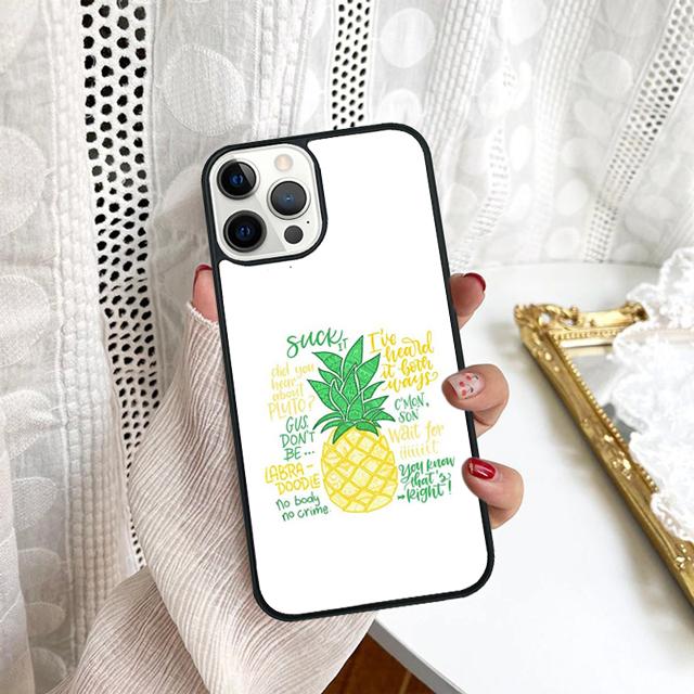 Pineapple Summer Phone Case For Samsung Galaxy S10 S22 S23 S24 Note 10 20 Lite S20 Plus S21 Ultra Back Cover