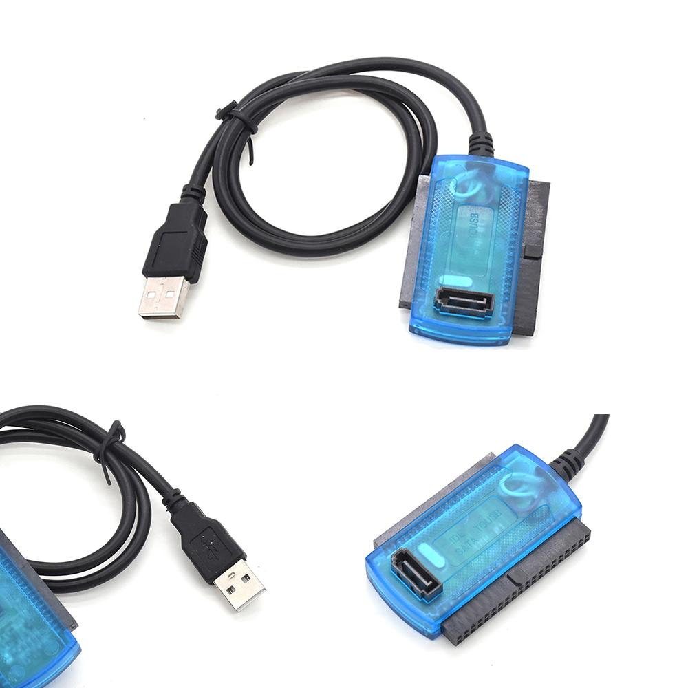 USB на IDE/SATA USB 2.0 Внешний Жесткий Диск Оптический Кабель Easy-Drive для Трех видов использования