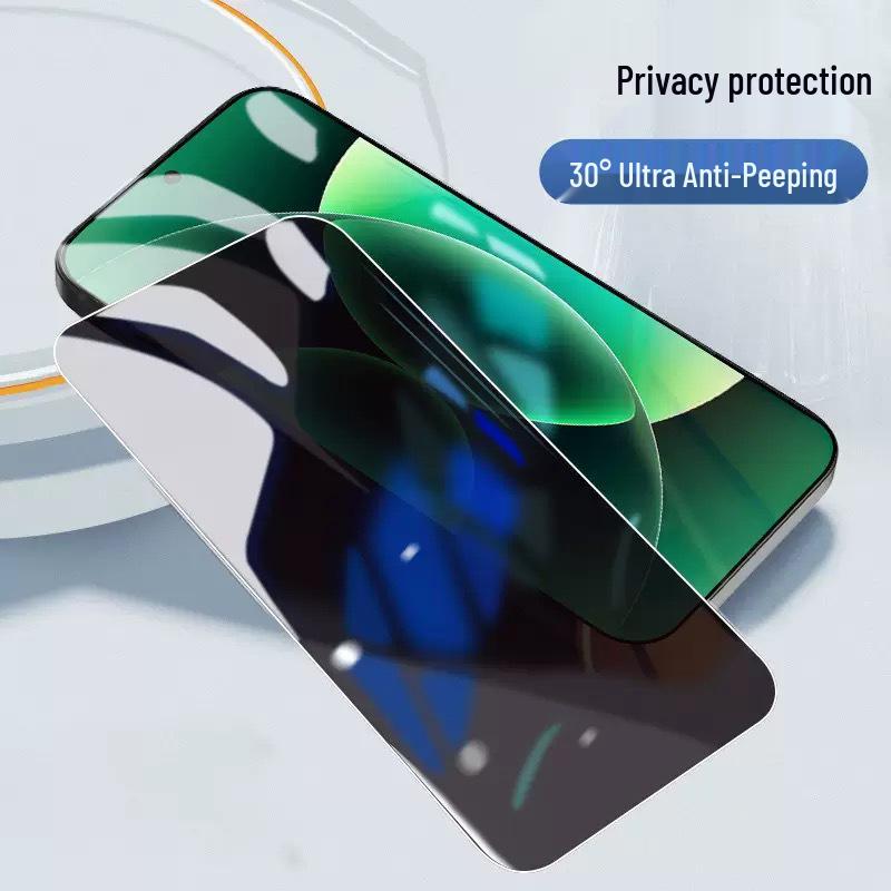 Защитная пленка Xiaomi 17 Pro Max/Pro от подглядывания с ультразвуковым сканером отпечатков пальцев