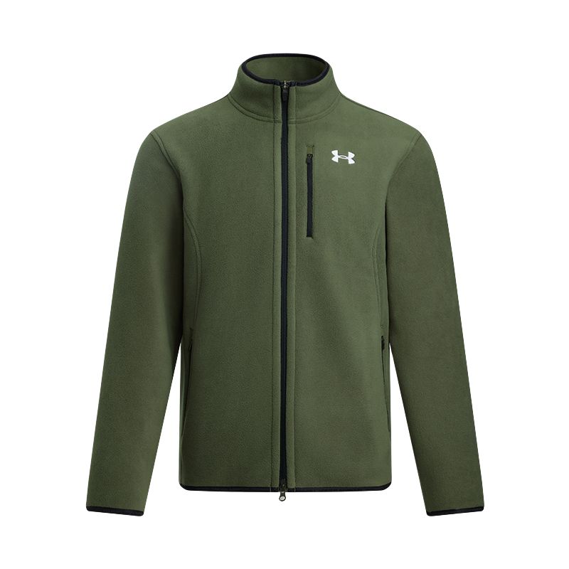 Under Armour UA BF American Retro Warm Casual Sports Jacket Men Jacket Dark-Green 1389308-390