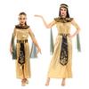 Queen Cleopatra Costume for Girls Kids Ancient Egyptian Dress Halloween Cosplay Accessory