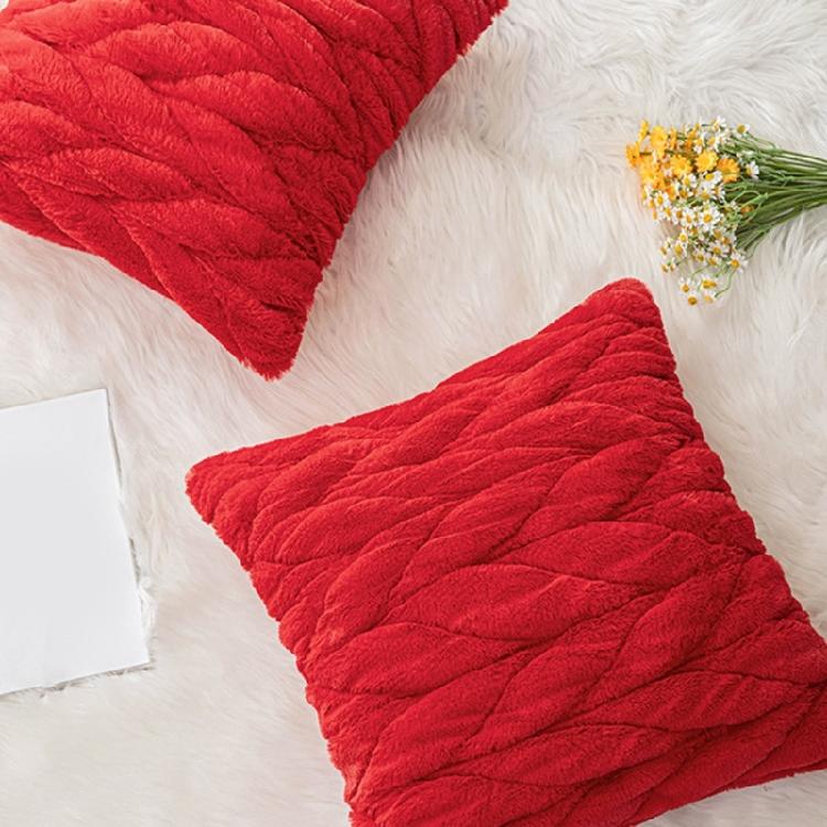 Corduroy Throw Pillowcase Soft Woven Fried Dough Twists Removable Throw Pillow Cover for Living Space